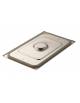 COPERCHIO GASTRONORM GN 1/1 A TENUTA IN ACCIAIO INOX AISI 304 - mm 530x325