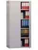 Armadio metallico a porte battenti con serratura e 4 ripiani regolabili cm. 100x45x200h