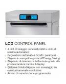 Lavastoviglie a traino con Acquatech System installato, display LCD, con controllo elettronico, cm 99x85,4x184,7h