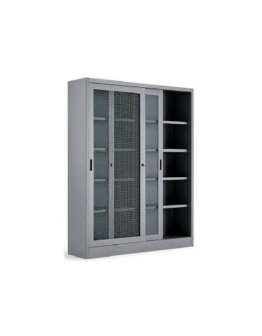 Armadio con porte scorrevoli a rete cm. 120x45x200h