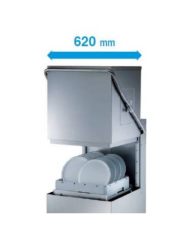 Lavastoviglie a capotta, con controllo elettronico Ø cm 41,5 massimo piatto- cm 62x77x140/190h