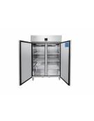 Armadio congelatore inox AISI 304 - GN 2/1 - 2 porte - 1300 litri - capacità di esercizio -22°C/-17°C - mm 1314×845×2130h