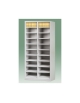 Cartelliera metallica a 20 caselle vani A GIORNO - cm 90x36x200h