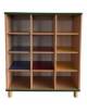 Mobile casellario in legno 12 caselle alto h 110 cm - Dimensioni cm 100x45x110h
