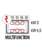 Cucina gas 6 fuochi ALTA POTENZA forno elettrico multifunzione - cm 120x70x85/90h