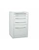 Cassettiera per piani di lavoro ospedaliero a 4 cassetti di altezza diverse- colore bianco - Lunghezza cm 49