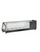 Vetrina refrigerazione statica da banco 0° +12°C - 2 Piani - Illuminazione a Led cm 148,5x39,5x37,5h