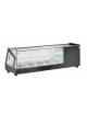 Vetrina refrigerazione statica da banco 0° +12°C - 2 Piani - Illuminazione a Led cm 131x39,5x37,5h