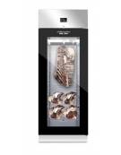 ARMADIO STAGIONATURA SALUMI / FORMAGGI 700 LT-PORTA A VETRO