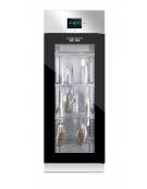 ARMADIO STAGIONATURA SALUMI / FORMAGGI 700 LT-PORTA A VETRO