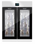 ARMADIO STAGIONATURA SALUMI / FORMAGGI 1400 LT-PORTA A VETRO