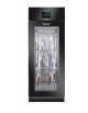 ARMADIO FRIGO STAGIONATURA SALUMI 700 LT - COLORE NERO - PORTA A VETRO - COMANDI TOUCH SCREEN - CM 75X85X208H