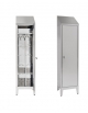 Armadio Spogliatoio inox AISI 430 Singolo a 1 Anta dimensioni cm 50x40x215h