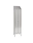 Armadio Spogliatoio Singolo a 2 Ante dim 50x40x215h inox430