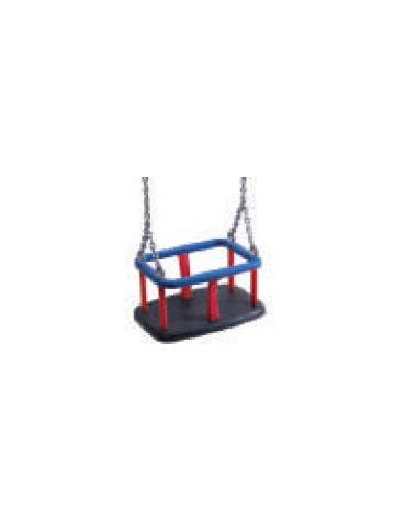 Seggiolino a cestello con catene - cm 45x30x22h