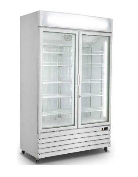Espositore congelatore verticale ventilato Porta a vetri