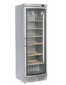 Cantina vino refrigerata - colore argento - 80 bottiglie - refrigerazione Roll-Bond con ventilatore +7°/+18°C - mm 595x660x1845h