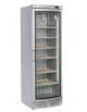VETRINA REFRIGERATA – CANTINA VINO - COLORE ARGENTO - ROLL-BOND +7° +18°C - CAPACITÀ 84 BOTTIGLIE DI VINO - CM 59,5X66X184,5H