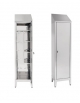 Armadio Portascope inox AISI 430 per Tiracqua a 1 Anta - Dimensioni cm 50x50x215h