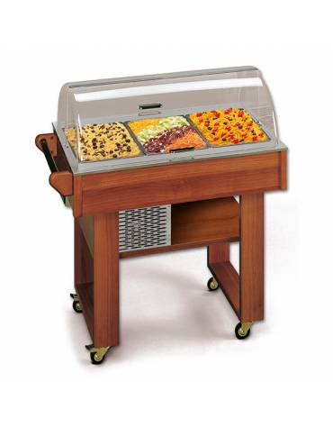 Carrello refrigerato per antipasti