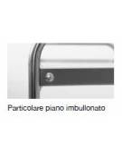 Carrello inox con N° 3 Piani stampati imbullonati - cm 89x59x95h