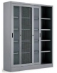 Armadio metallico con porte scorrevoli a rete cm. 180x45x200h