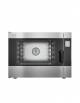 Forno a gas 5 teglie GN 1/1 vapore diretto a convezione ventilato -  Touch Screen - lavaggio e sonda - mm 905x845x749h