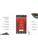 Forno a convezione ventilato professionale elettrico10 teglie gn 1/1 - Comandi Touch Screen