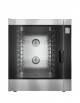 Forno a gas 10 teglie GN 1/1 vapore diretto a convezione ventilato -  Touch Screen -  lavaggio automatico e sonda inclusa