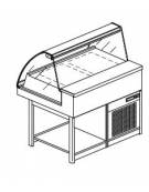 Vetrina a caldo secco-umido da cm. 100