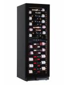 Vetrina per vini ventilata - 1 porta - N° 116 Bottiglie vino - Doppia temperatura +2°C+12°C / +12°C+20°C - cm 59,5x70x180,4h
