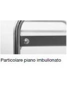 Carrello inox AISI 304 con N° 2 Piani stampati imbullonati da cm 100x50 - Portata Kg 120 - cm 109x59x95h