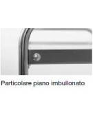 Carrello inox con N° 2 Piani stampati -cm 109x59x95h