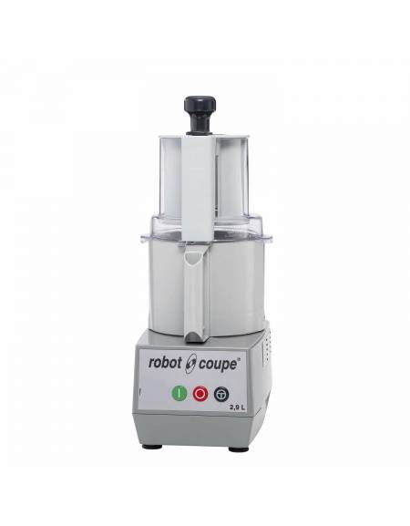 Abbinato cutter tagliaverdure professionale con vasca da Lt 1,9 - Velocità 1500 g/min - Potenza 450 W