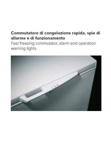 Congelatore a pozzetto professionale da cm. 152x68,5x87h