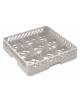 CESTELLO BASE PER LAVAGGIO BICCHIERI CON DIVISORI A 9 COMPARTI - MM 500X500X100H