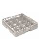 CESTELLO PER BICCHIERI CON DIVISORI A 16 COMPARTI - ADATTO A LAVASTOVIGLIE PROFESSIONALI - MM 500X500X100H