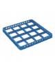 RIALZO SUPPLEMENTARE A 16 COMPARTI PER CESTELLO BICCHIERI - MM 500X500X42H