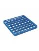 RIALZO SUPPLEMENTARE A 49 COMPARTI PER CESTELLO BICCHIERI - MM 500X500X42H