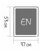 Armadio portateglie coibentato neutro portata 8x2 - EN cm 131x73x151h