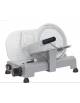 Affettatrice a gravità in alluminio pressofuso , affilatoio amovibile - Ø lama mm 220 - Capacità di taglio cm 17x14