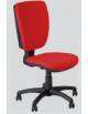 Sedia ufficio dattilo ergonomica alta con ruote - Conforme alle norme UNI EN 1335 - Rivestimento in tessuto ignifugo