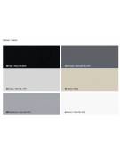 ARMADIO METALLICO CON ANTE SCORREVOLI IN VETRO TEMPERATO CON SERRATURA - cm 120x60x200h