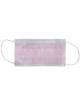 Mascherina chirurgica a filtrazione 98% con elastici - 3 VELI tipo IIR - colore rosa - misure cm 17,5x9,5 - Scatola da 10 pezzi