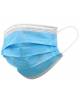 MASCHERINA CHIRURGICA FILTRANTE 98% 3 VELI tipo IIR con elastici - adulti - verde azzurro - scatola da 50 pezzi