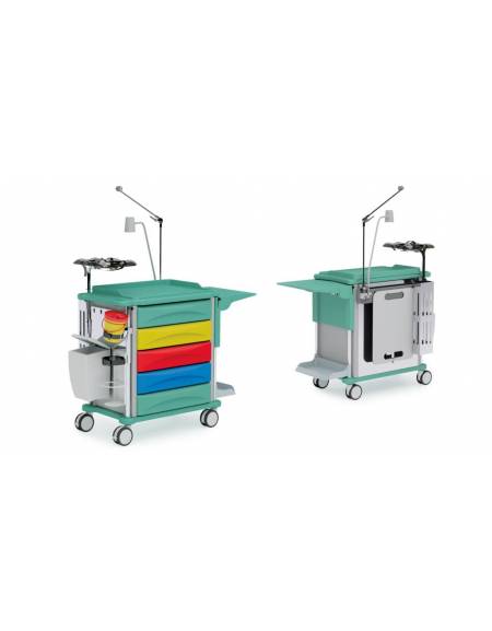 CARRELLO PER EMERGENZA COMPATTO CARRELLO PER EMERGENZA COMPATTO