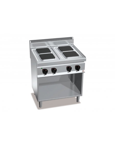 CUCINA ELETTRICA 4 PIASTRE QUADRE SU MOBILE CUCINA ELETTRICA 4 PIASTRE QUADRE SU MOBILE