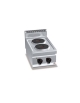 CUCINA ELETTRICA PROFESSIONALE 2 PIASTRE TONDE DA BANCO CM 40X71,4X29H