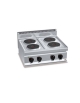 CUCINA ELETTRICA 4 PIASTRE TONDE DA BANCO CM 80X71,4X29H