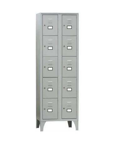 ARMADIO CASELLARIO 10 POSTI cm. 60 x 50 x 180 h.